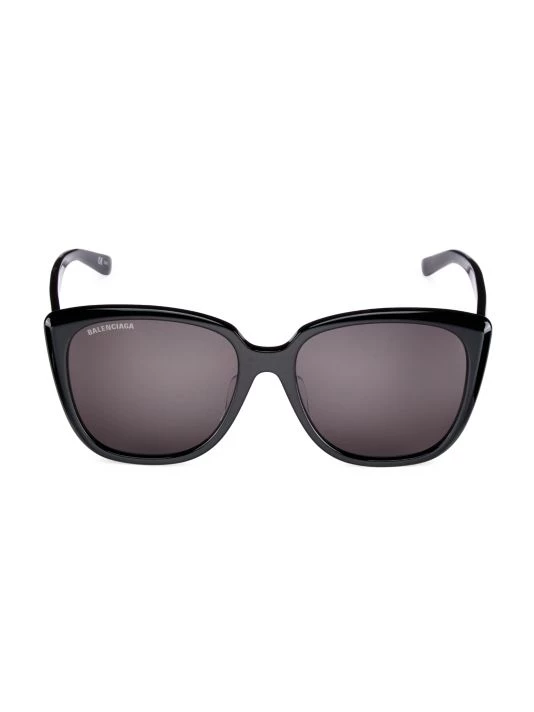 Balenciaga Tip 57MM Square Sunglasses
