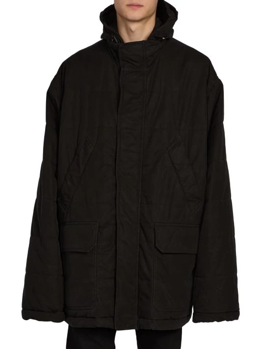 Balenciaga Oversized Light Parka For Men - Image 3