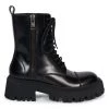 Balenciaga Tractor Leather Combat Boots