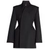 Balenciaga Hourglass Wool Jacket