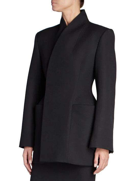 Balenciaga Hourglass Wool Jacket - Image 3