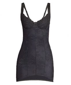 Balenciaga Floral Lace Body-Con Minidress